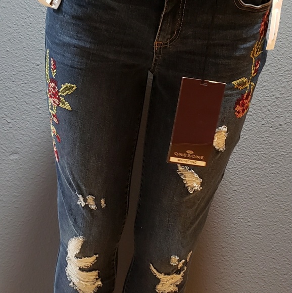 🆕️NWT ONE5ONE  Skinny ankle jeans - Picture 2 of 8